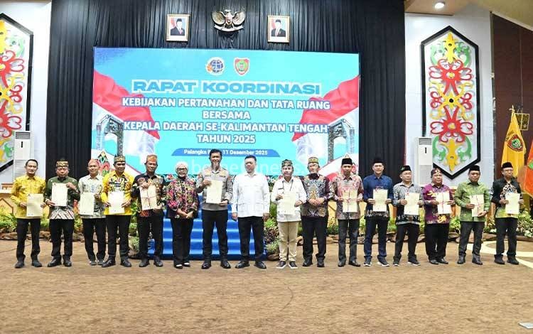Kalteng Dorong Penyelesaian Revisi RTRW dan Penyusunan RDTR