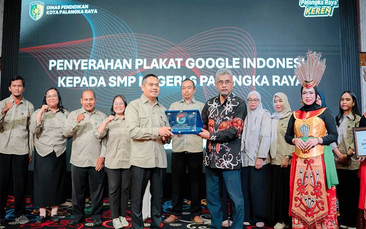 SMPN 6 Palangka Raya Jadi Sekolah Rujukan Google Pertama di Kalteng
