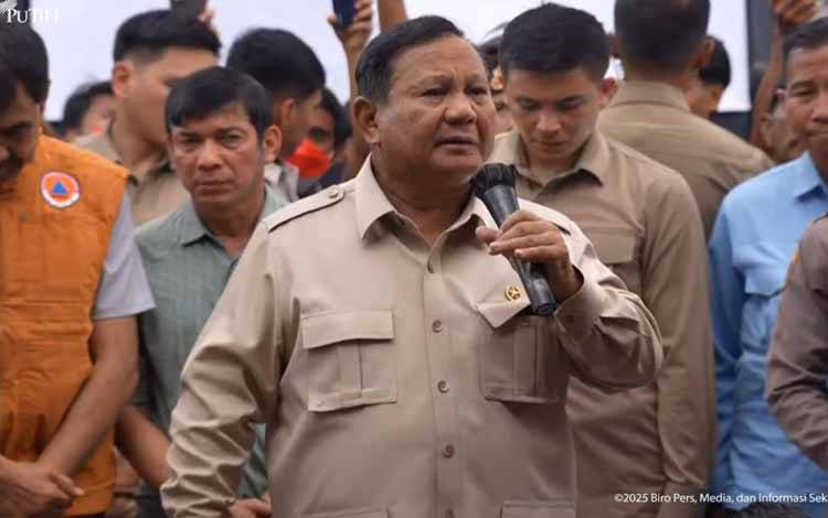 Prabowo Minta Maaf Sebut Pemulihan Listrik Aceh Terus Diupayakan