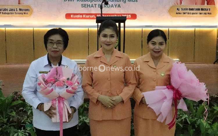 Ketua TP PKK Gumas Berharap DWP Semakin Aktif Berkontribusi Bangun Daerah