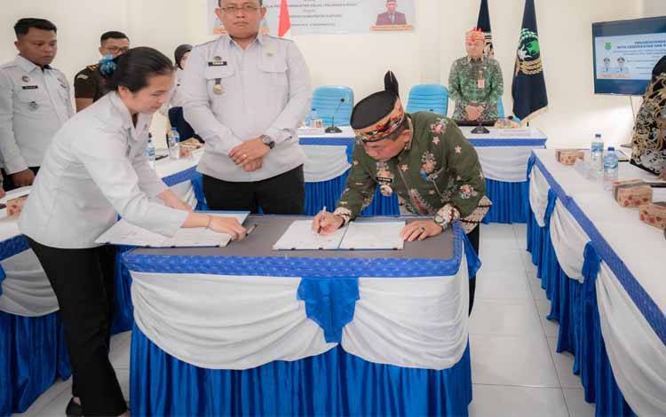 Pemkab Kapuas Siapkan Fasilitas dan Lokasi Pidana Kerja Sosial Pelanggar Hukum
