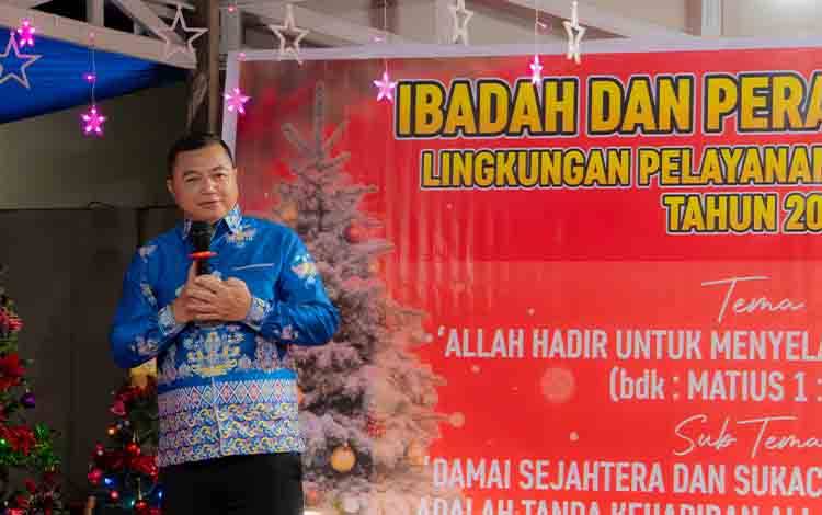 Lewat Safari Natal, Wabup Dodo Tegaskan Arah Pembangunan Kapuas
