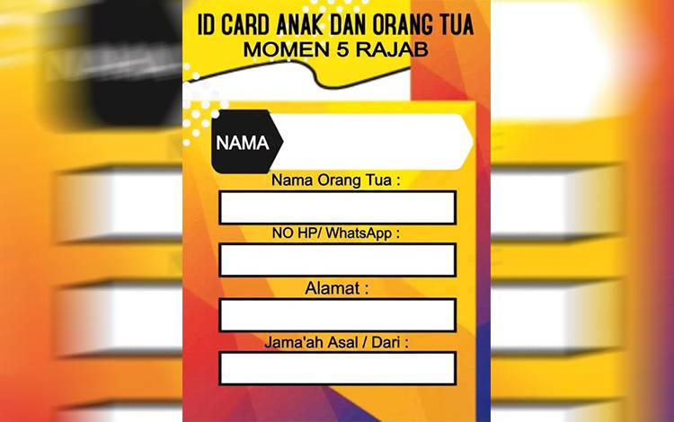Antisipasi Jemaah Terpisah, Relawan Imbau Anak dan Lansia Gunakan ID Card di Momen 5 Rajab Sekumpul
