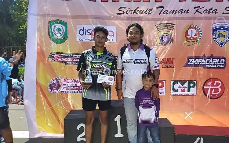 M Nur Hidayat Juara Umum Lokal Motoprix Kotim Open Race 2025