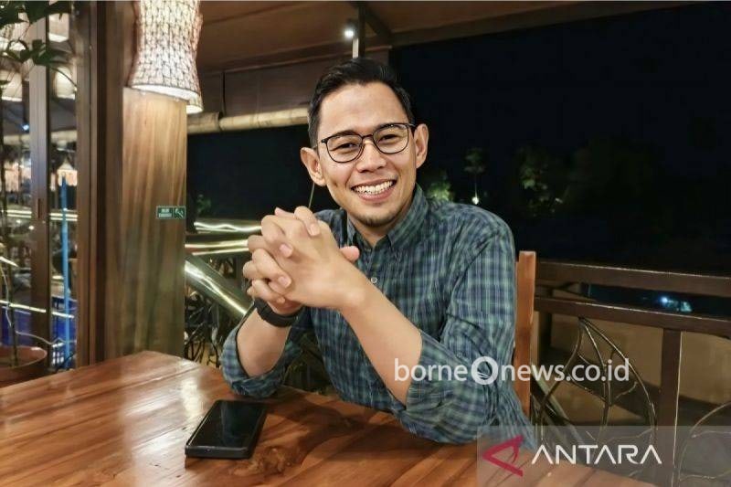 Kepala OJK Kalteng Primandanu Febriyan Aziz. (ANTARA/Muhammad Arif Hidayat)
