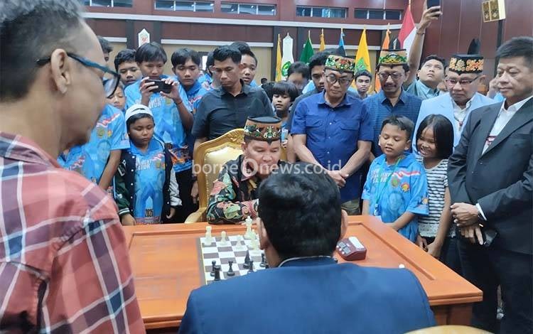 Gubernur Kalteng Dukung Pusdiklat Catur, Atlet Dilatih Berpikir Tiga Langkah ke Depan
