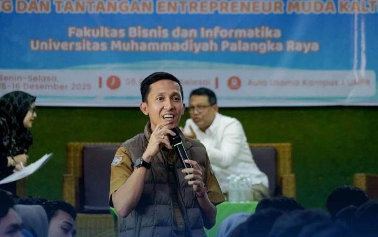 Plt Kepala Diskominfosantik Kalteng Ajak Generasi Muda Punya Jiwa Wirausaha Melek Digital
