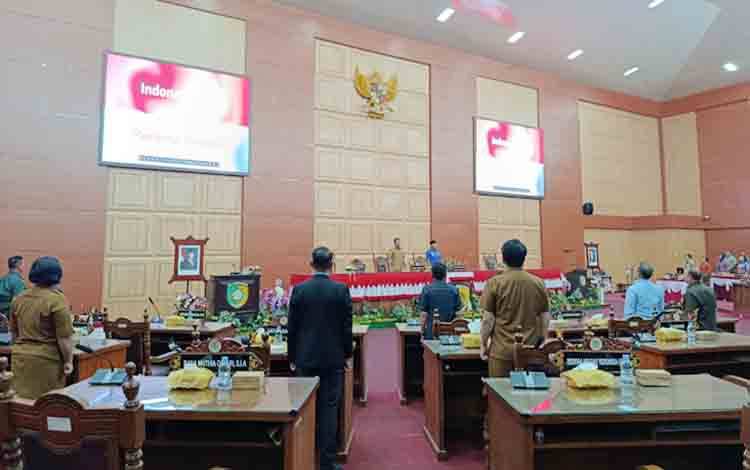 Wakil Ketua I DPRD Palangka Raya Pimpin Rapat Paripurna, Ini yang jadi Perhatian