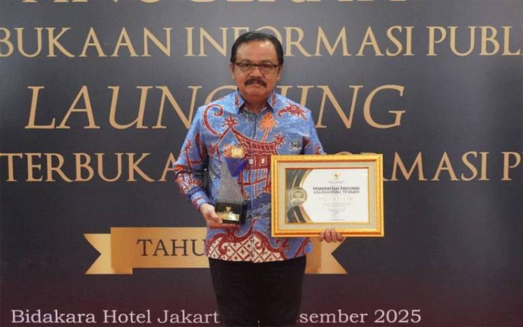 Kalteng Raih Predikat Informatif Konsisten Dalam Keterbukaan Informasi