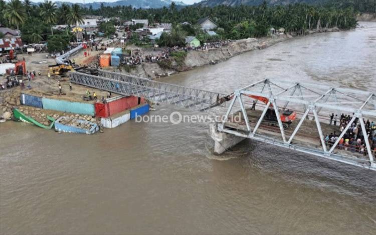 PTPP Percepat Pemulihan Infrastruktur Pascabencana Aceh dan Sumut