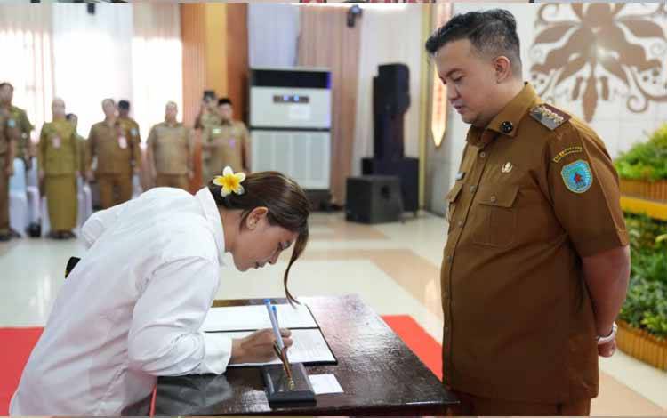 422 PPPK Paruh Waktu Dilansungkan, Bupati Lamandau: Jadi Teladan ASN yang Berintegritas