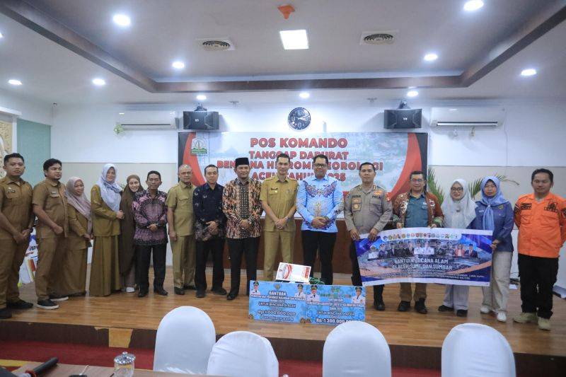 Aceh Apresiasi Bantuan Rp2,8 Miliar dari Pemprov Kalteng untuk Korban Bencana
