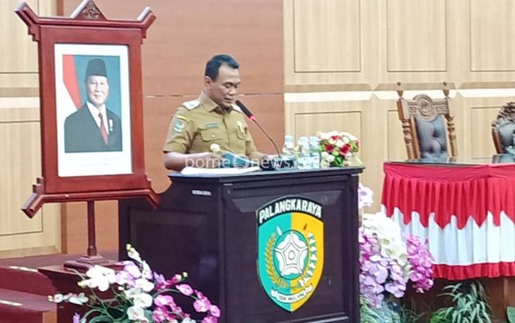 Wakil Wali Kota Palangka Raya Prihatin SKPD tak Hadiri Reses DPRD