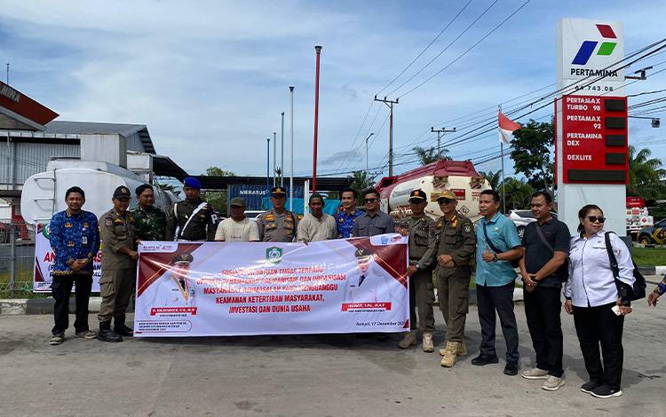 Satgas Anti Premanisme Kotim Turun ke Lapangan, Sosialisasikan Cegah Intimidasi di Ruang Publik