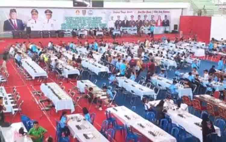 GOR Km 5 Palangka Raya Jadi Saksi Duel Sunyi Pecatur Nasional di Gubernur Cup 2025