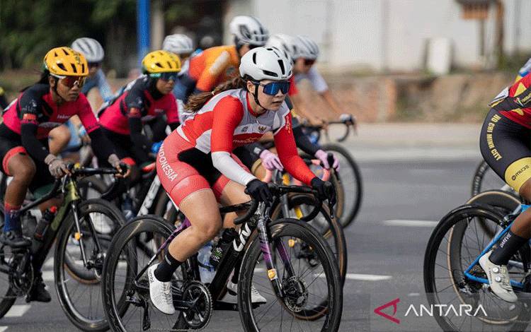 Ayustina Delia Menangi Medali Perunggu Individual Road Race Putri
