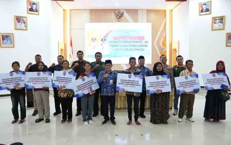 Pemkab Lamandau Salurkan Bantuan UEP Program Pahlawan Ekonomi Nusantara