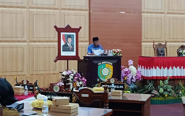 Jalan Desa Talio Palangka Raya Perlu Ditingkatkan, Rusak dan Tenggelam Saat Banjir