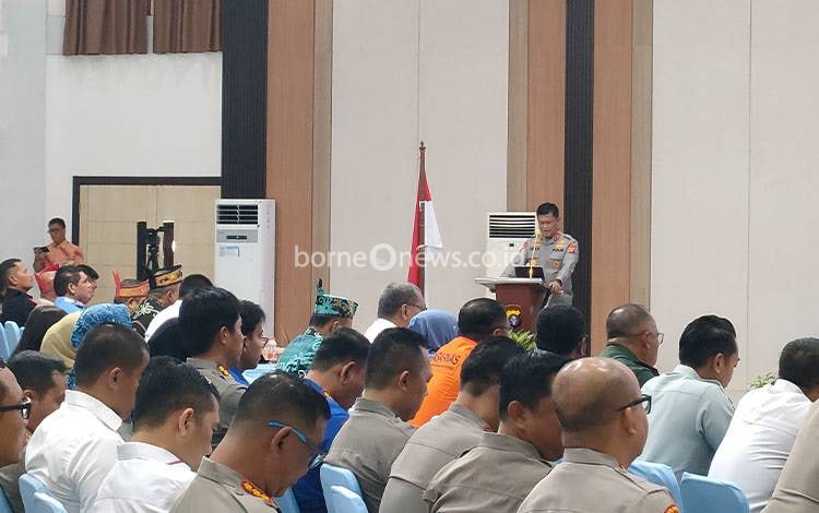Polda Kalteng Rakor Lintas Sektoral Perkuat Sinergitas Jaga Kamtibmas