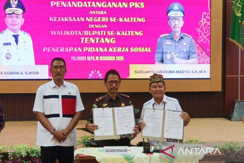 Pidana Kerja Sosial, Wajah Humanis Penegakan Hukum di Kalimantan Tengah
