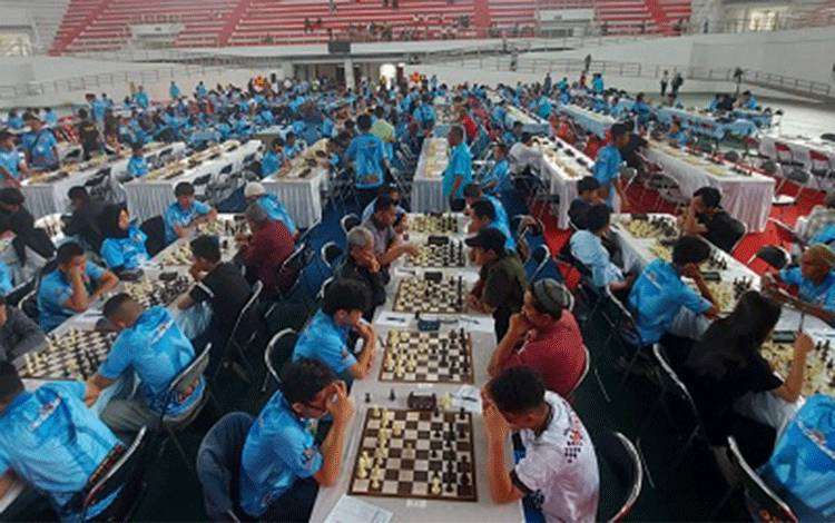 Hasil Open Turnamen Catur Gubernur Cup 2025 Kalteng, Pecatur Bali Juara Umum