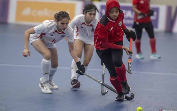 Timnas Hoki Indoor Putri Indonesia Raih Perunggu SEA Games 2025