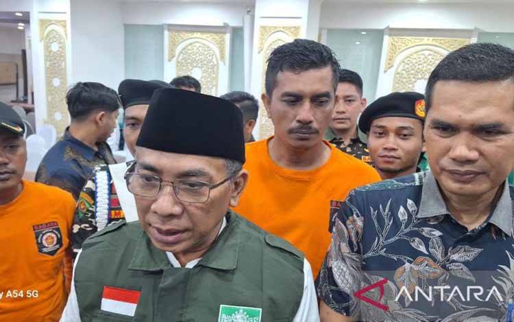 Ketua Umum PBNU, KH Yahya Cholil Staquf .. ANTARA/M.Ifdhal
