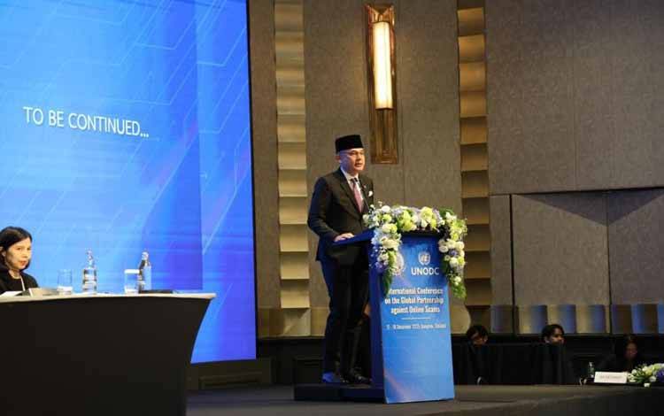 Indonesia Dorong Aksi Kolektif Global Hadapi Penipuan Daring