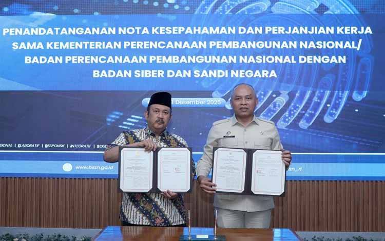 BSSN dan Bappenas Perkuat Keamanan Siber dan Transformasi Digital