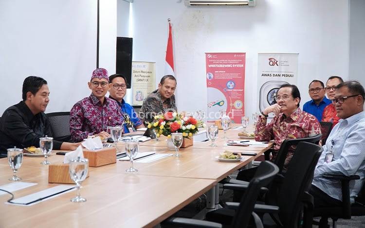 Kunjungan Komite I DPD RI Soroti Maraknya Kejahatan Finansial Digital di Kalteng