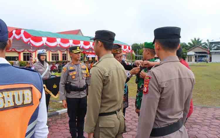 Polres Katingan Gelar Apel Pasukan Operasi Lilin Telabang 2025
