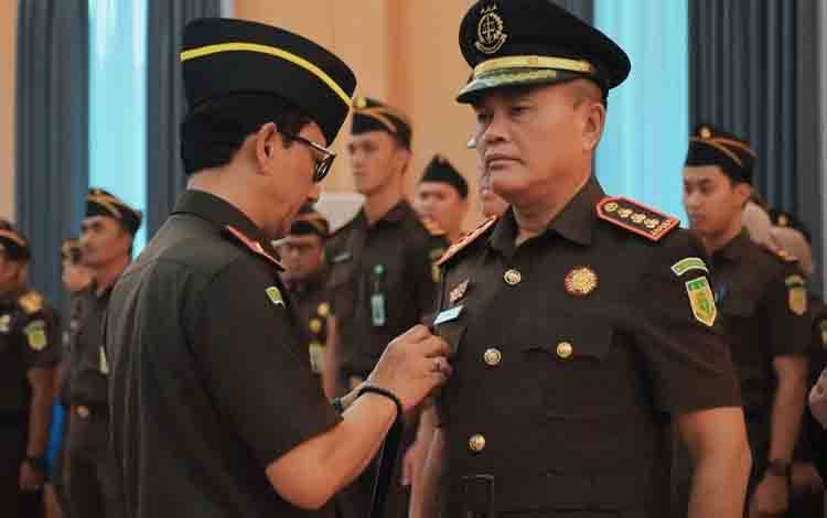 Yunardi Dilantik Jadi Kepala Kejaksaan Negeri Palangka Raya
