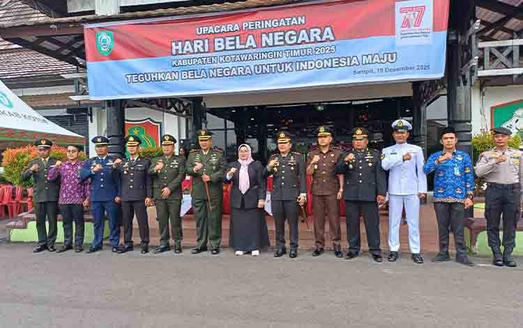 Pemkab Kotim Peringati Hari Bela Negara ke-77
