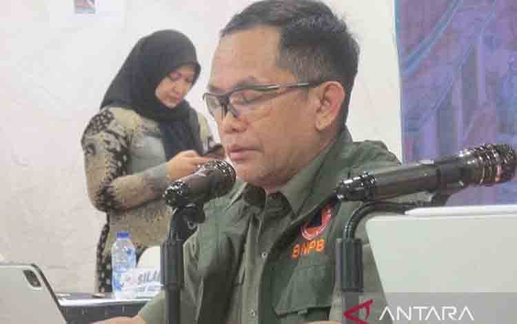 Kepala Pusat Data Informasi dan Komunikasi Kebencanaan BNPB Abdul Muhari. ANTARA/M Haris SA
