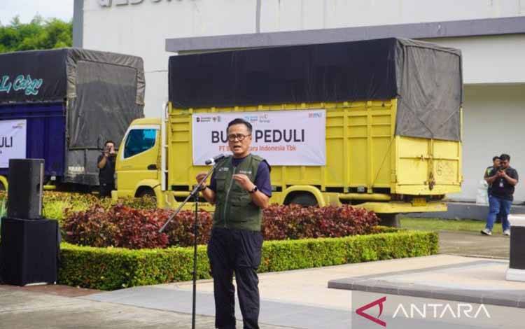 Danantara Kerahkan 109 Truk Bantuan Kemanusiaan Bencana Sumatera