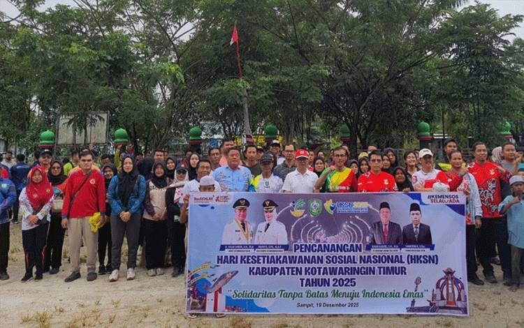 Peringati HKSN 2025, Pemkab Kotim Dorong Aksi Nyata Kepedulian Sosial