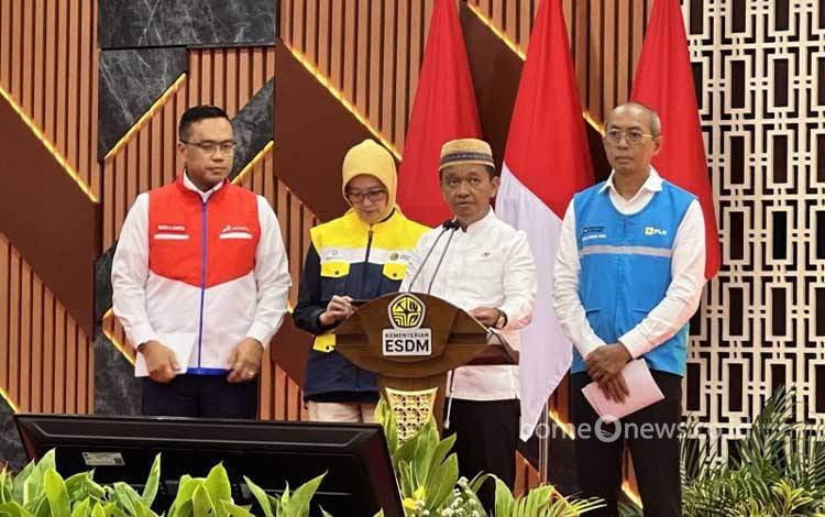 Menteri Bahlil Pastikan Stok BBM-Listrik Aman Jelang Nataru