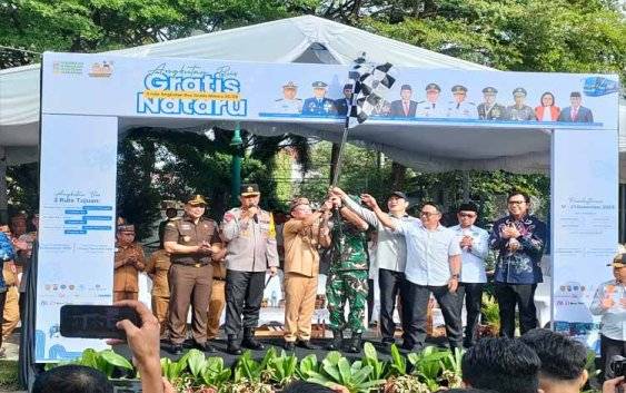 Pemprov Kalteng Berangkatkan 9 Bus Gratis Perayaan Nataru 2026