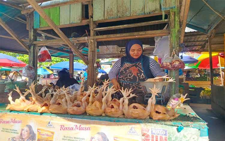 Dari Pasar ke Piring: Lonjakan Permintaan Ayam Potong Warnai Sukacita Nataru di Sampit