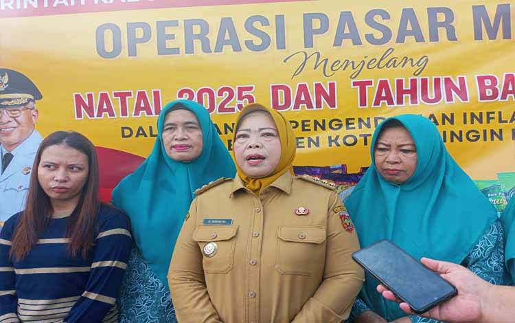 Pemkab Kobar Subsidi Pasar Murah Nataru, Harga Normal Rp160 Ribu Ditebus Hanya Rp20 Ribu per Paket