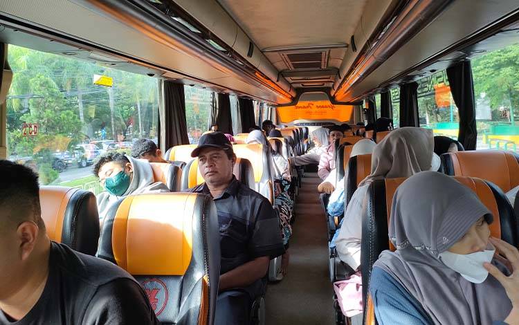 Masyarakat Harap Tahun Depan Pemprov Kalteng Kembali Adakan Bus Gratis