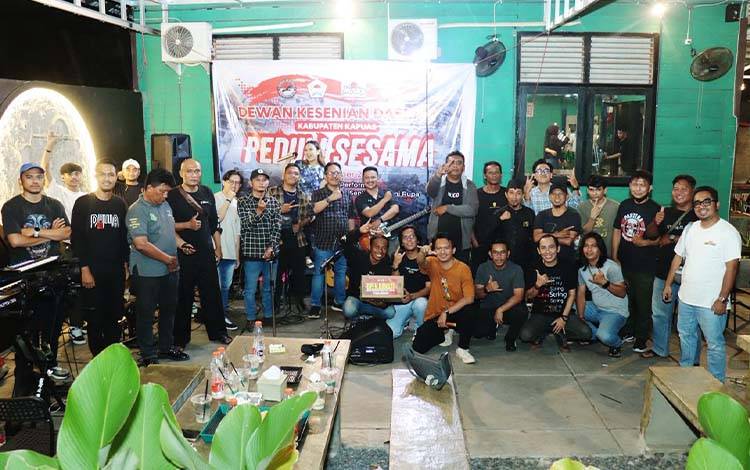 Dewan Kesenian Daerah Kapuas Himpun Dana untuk Korban Bencana Sumatera