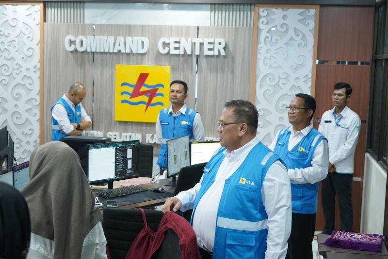 PLN Kalselteng Pastikan Listrik Aman Natal dan Tahun Baru, Daya Siaga Tembus 1.197 MW