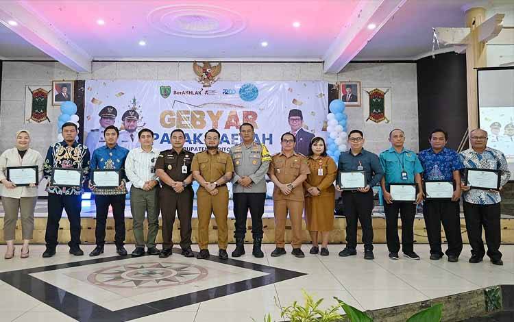 PWI Barito Timur Diganjar Penghargaan atas Peran Pers Dukung Optimalisasi PAD