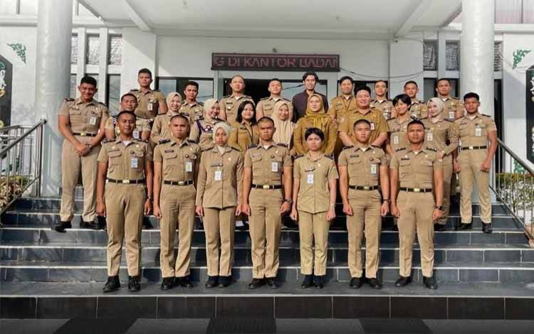 BKPSDM Palangka Raya Terima Kunjungan Silaturahmi 21 Praja IPDN dan Purna Praja