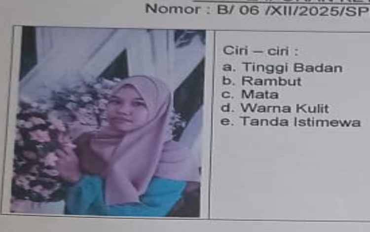 Warga Bataguh Kapuas Belum Pulang Sejak 20 Desember, Polisi Nyatakan Hilang