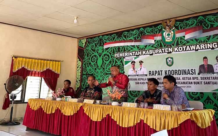 Bukit Santuai Tingkatkan Tata Kelola Desa Lewat Koordinasi Strategis