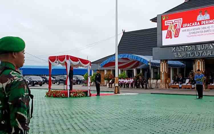 Hari Bela Negara ke 77 di Barito Utara, Tekankan Persatuan dan Cinta Tanah Air