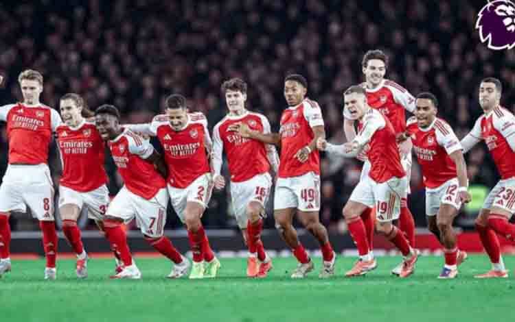 Arteta Puji Mental Arsenal Usai Menang Adu Penalti atas Palace