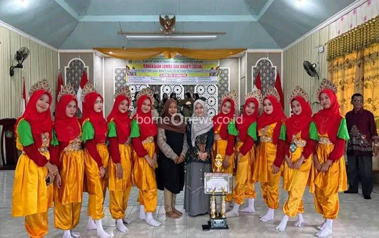 MAN Kapuas Raih Juara 1 Lomba Sanggar Siswa Santri HAB ke-80